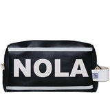 NOLA (New Orleans) City Abbreviation Travel Dopp Kit Toiletry Bag