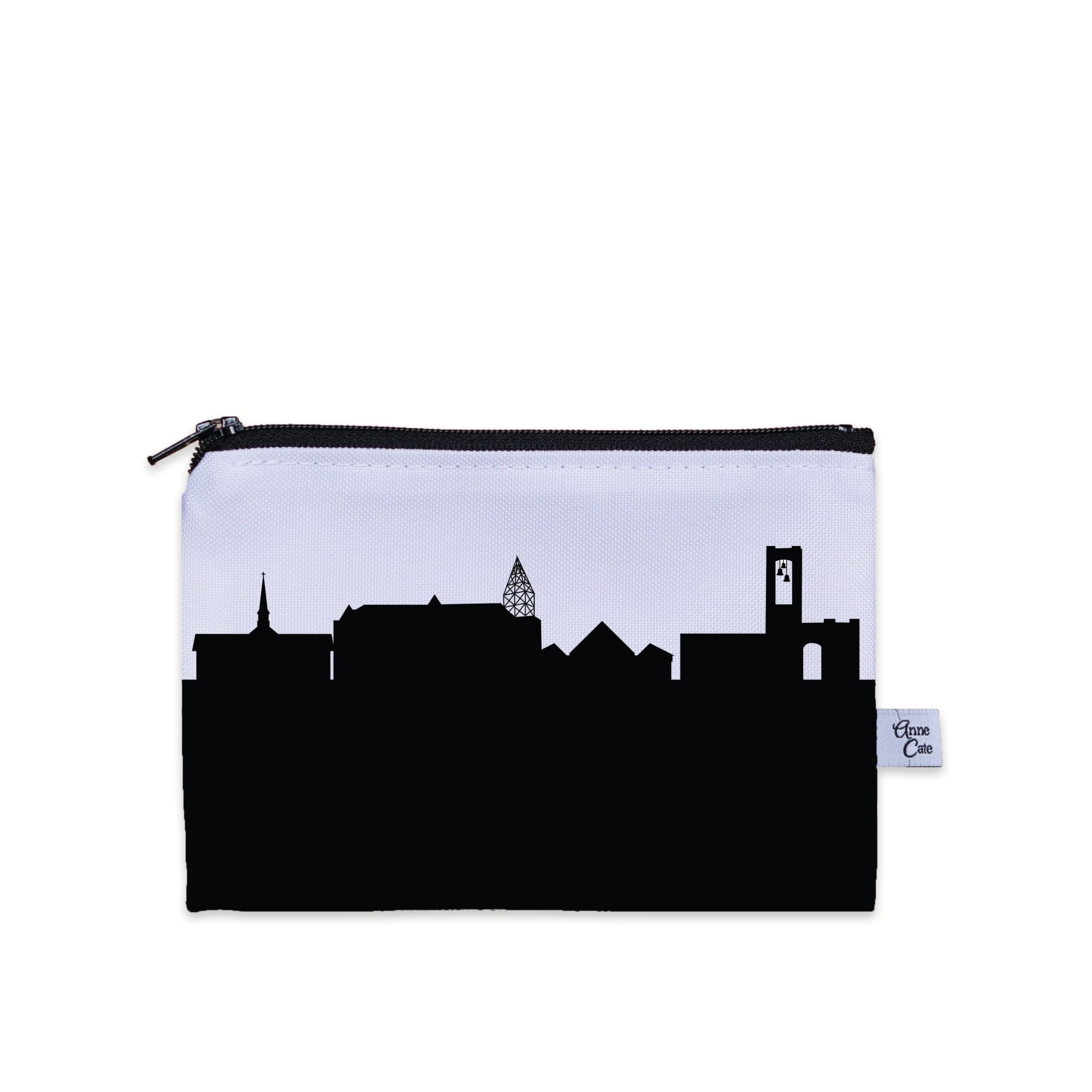 North Canton OH (Walsh University) Skyline Canvas Mini Purse - Anne Cate