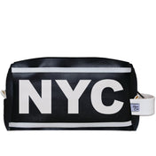 NYC (New York City) City Abbreviation Travel Dopp Kit Toiletry Bag - Anne Cate