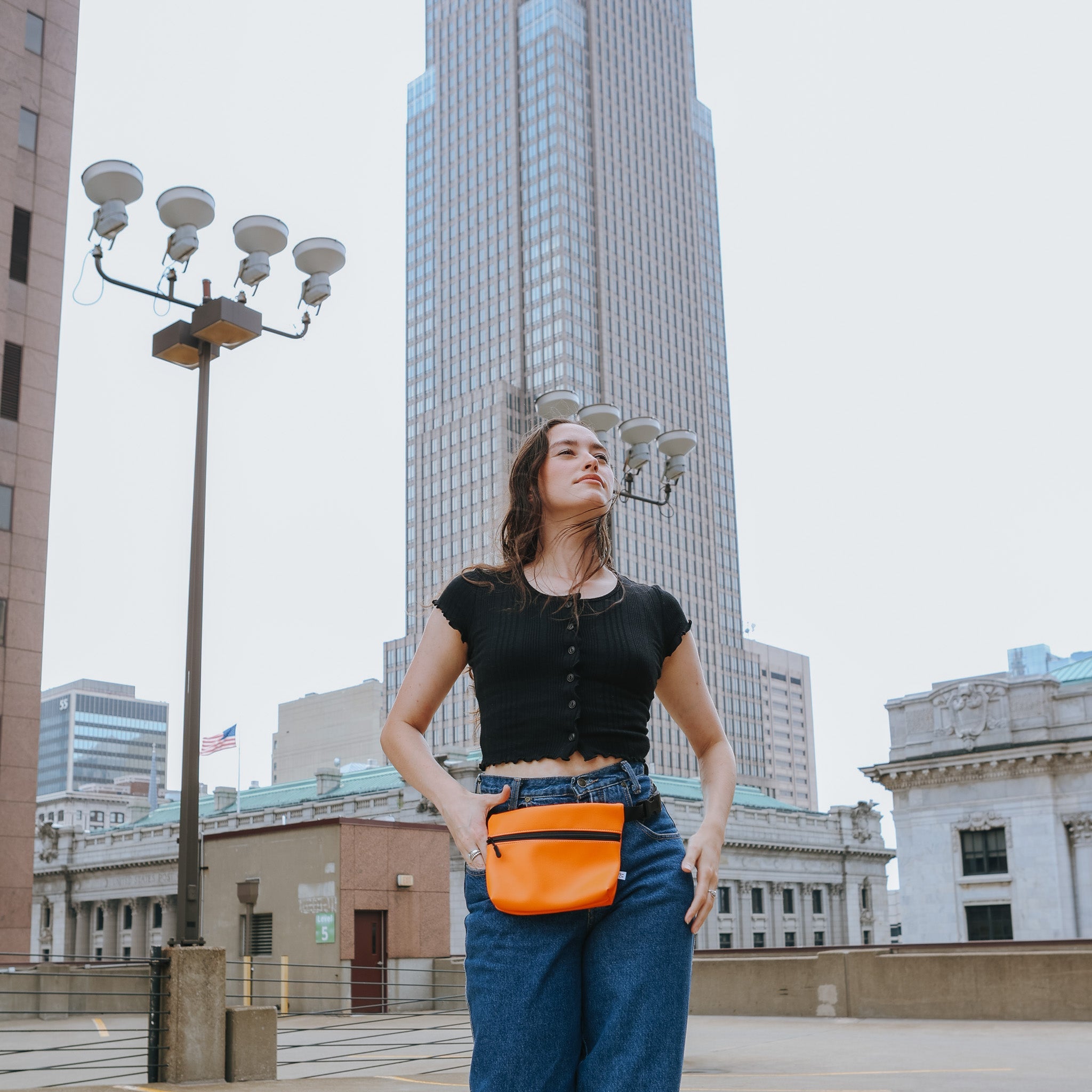 Off White Belt Bag Fanny Pack - Anne Cate
