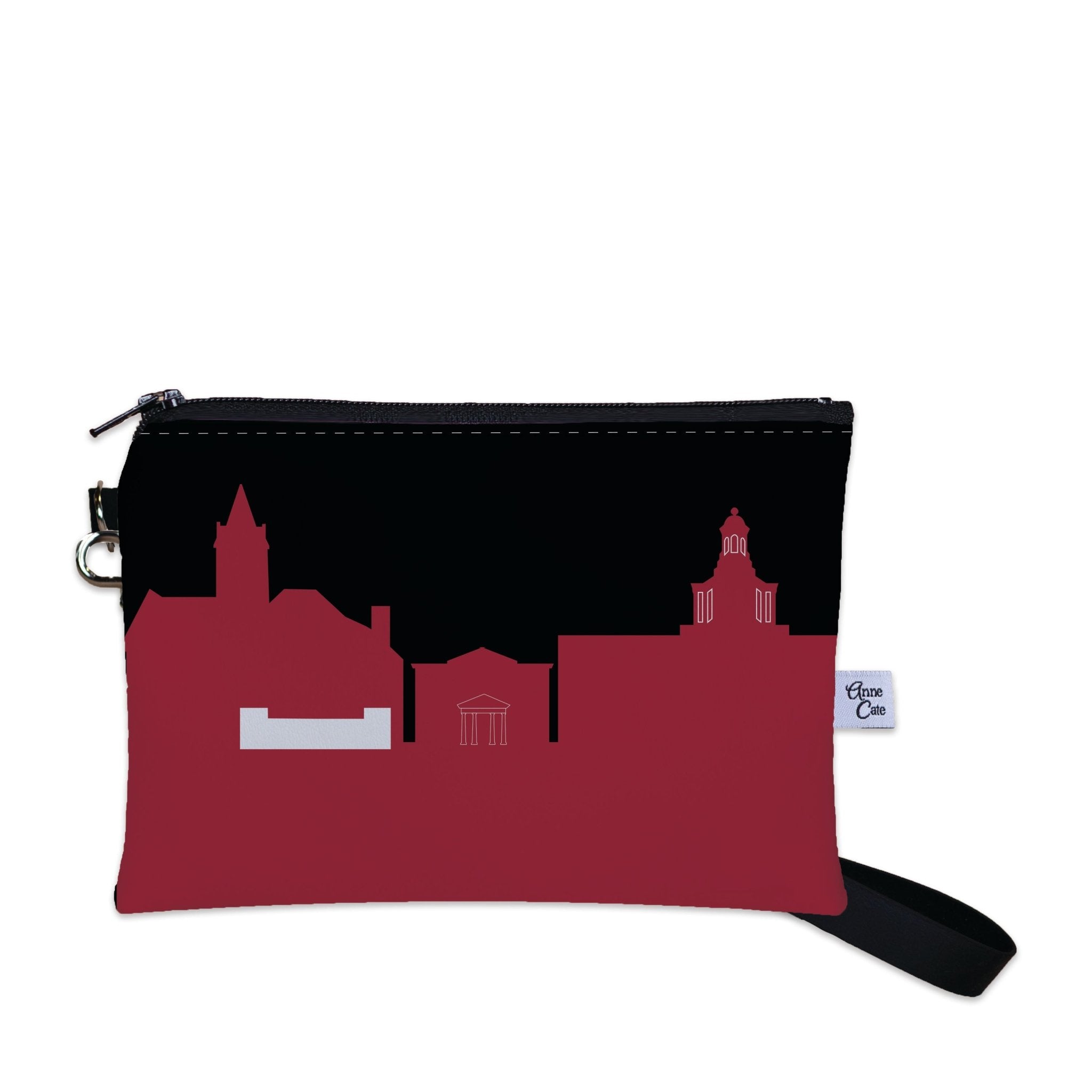 Ohio Wesleyan University Football Stadium Skyline Game Day Wristlet - Anne Cate