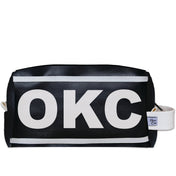 OKC (Oklahoma City) City Abbreviation Travel Dopp Kit Toiletry Bag - Anne Cate