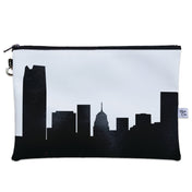 Oklahoma City OK Skyline Wristlet Clutch Purse - Anne Cate