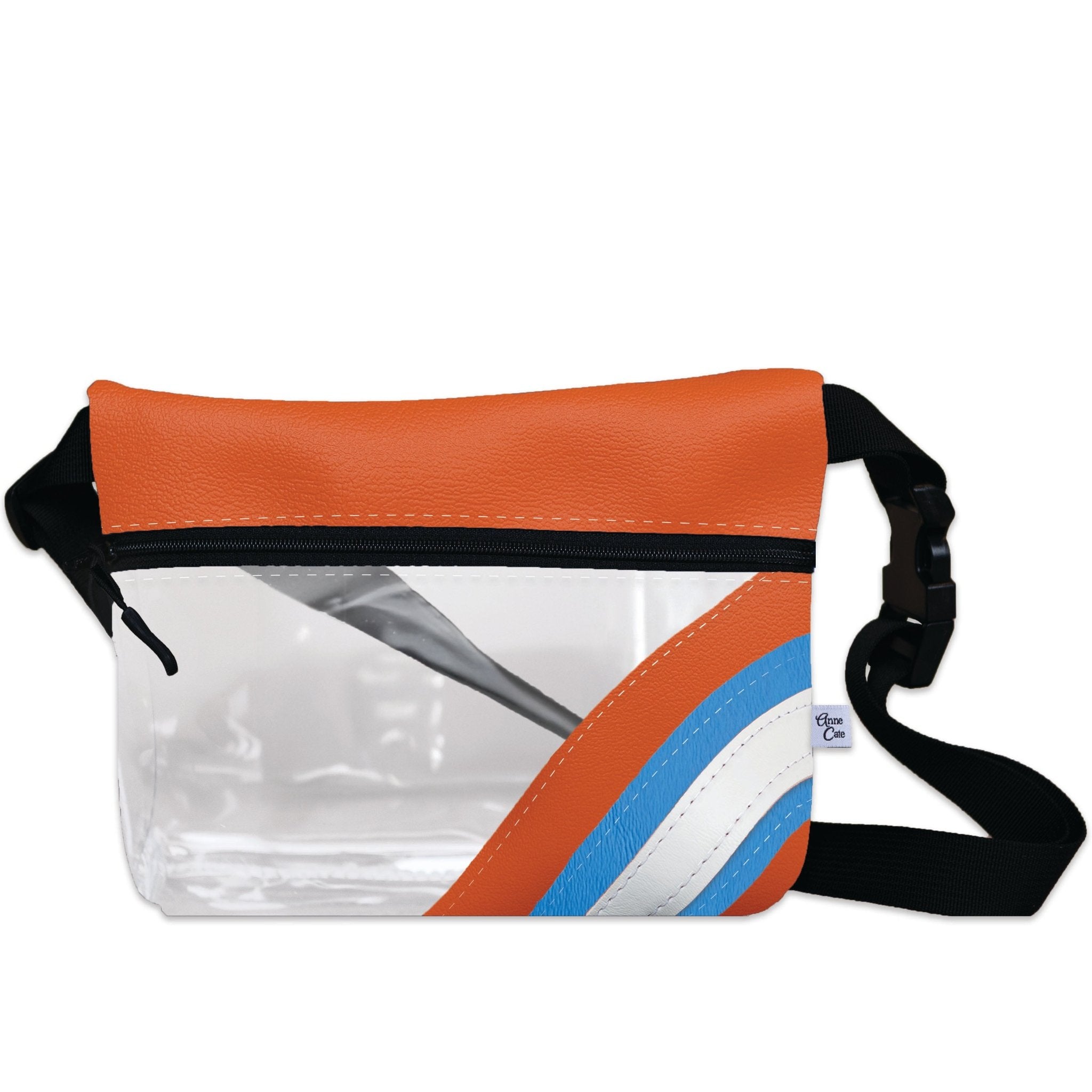 Oklahoma City Thunder Basketball Arena Clear Stripe Game Day Fanny Pack - Anne Cate