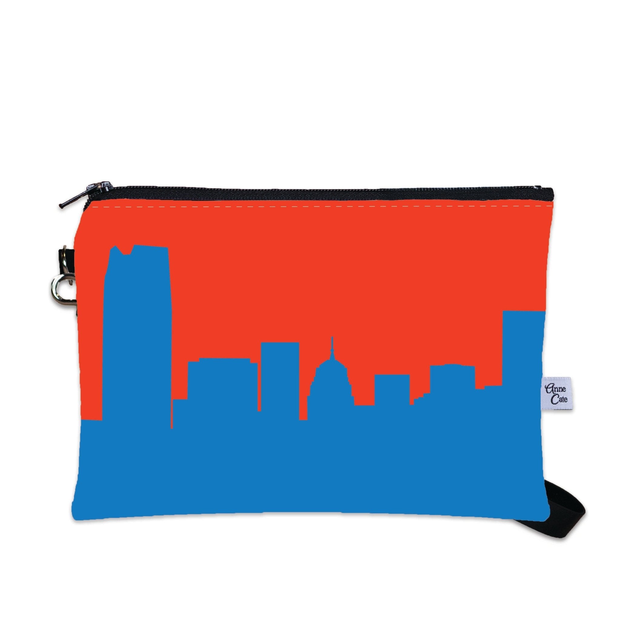 Oklahoma City Thunder Basketball Arena Skyline Game Day Wristlet - Anne Cate