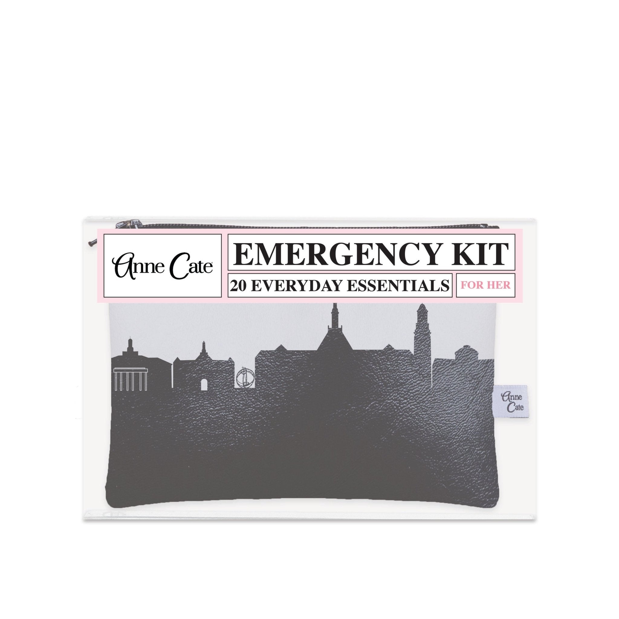 Oxford OH (Miami University) Skyline Mini Wallet Emergency Kit - For Her - Anne Cate