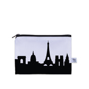 Paris France Skyline Canvas Mini Purse - Anne Cate