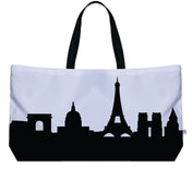 Paris France Skyline Weekender Tote - Anne Cate
