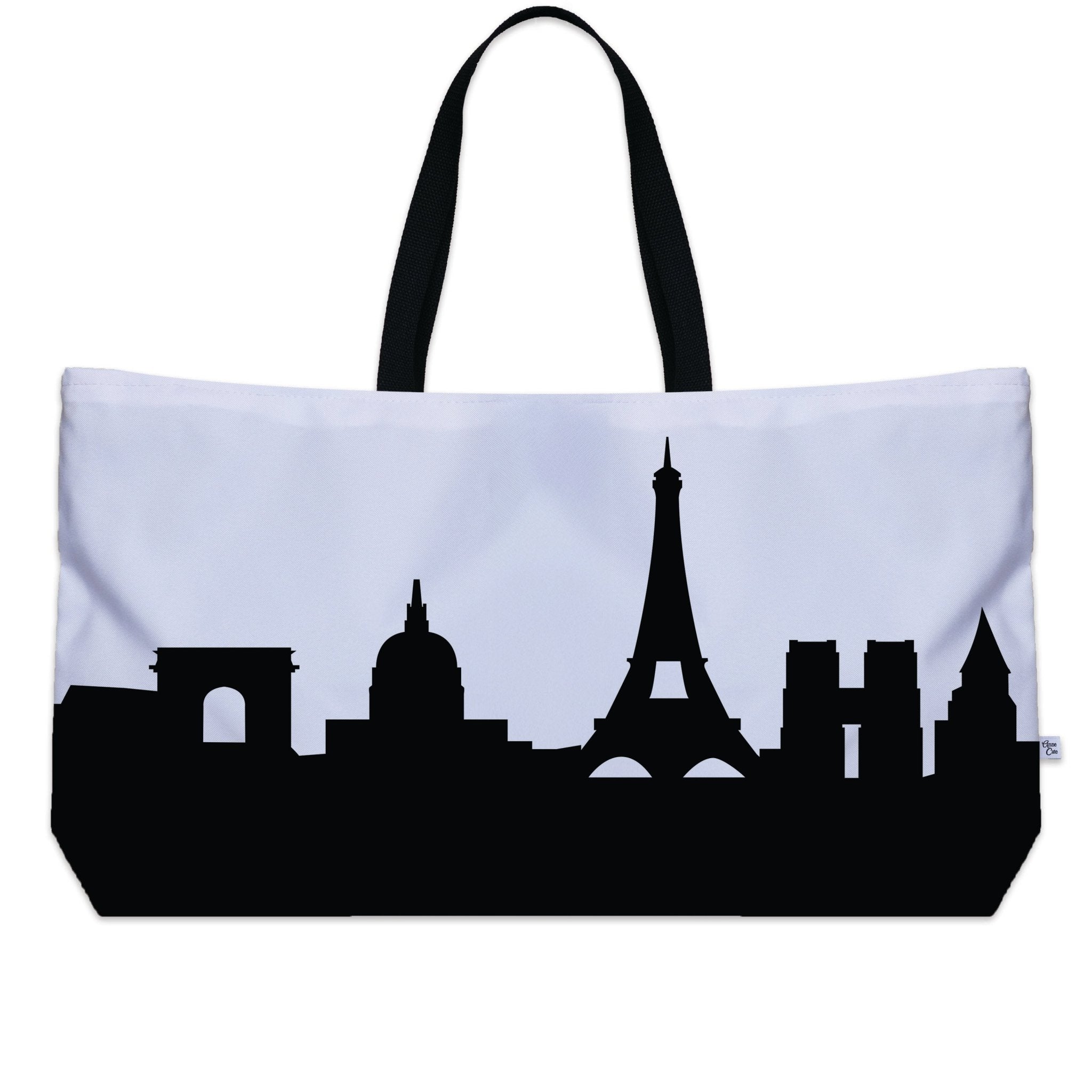 Paris France Skyline Weekender Tote - Anne Cate