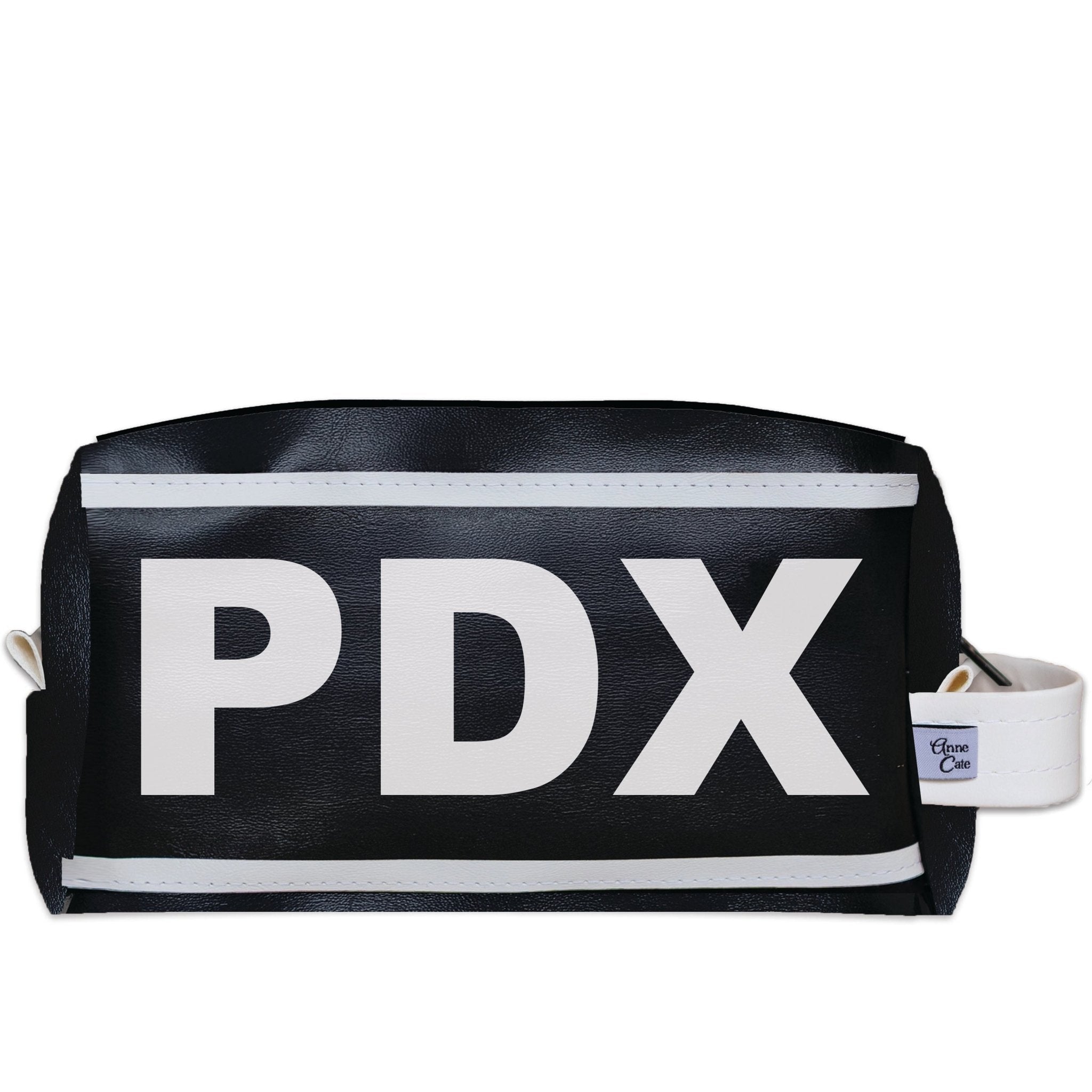 PDX (Portland) City Abbreviation Travel Dopp Kit Toiletry Bag - Anne Cate