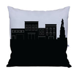 Perrysburg OH Skyline Large Throw Pillow