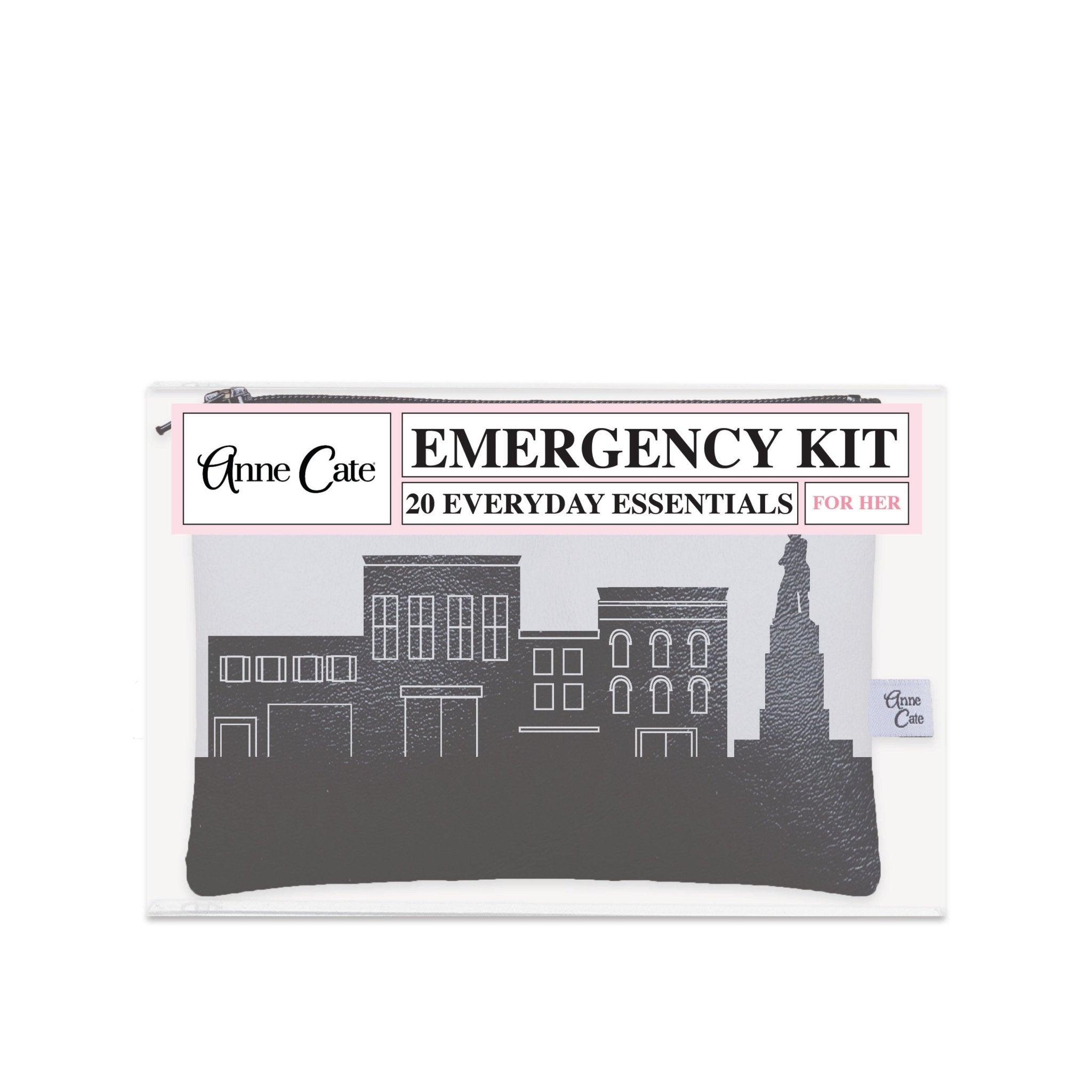 Perrysburg OH Skyline Mini Wallet Emergency Kit - For Her - Anne Cate