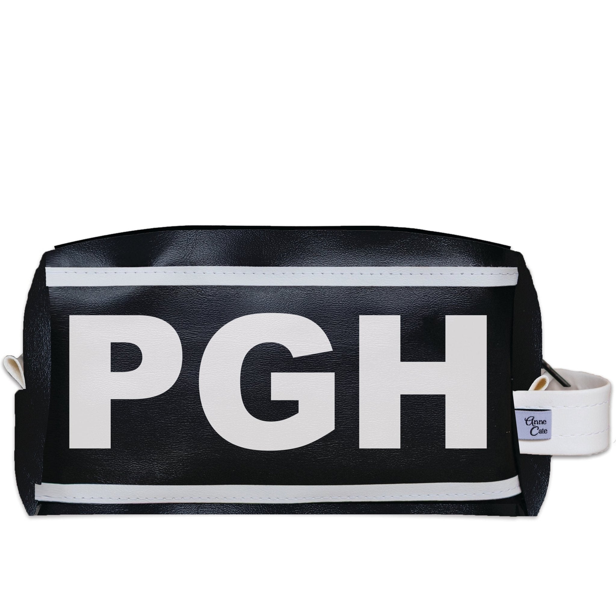 PGH (Pittsburgh) City Abbreviation Travel Dopp Kit Toiletry Bag - Anne Cate