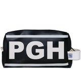 PGH (Pittsburgh) City Abbreviation Travel Dopp Kit Toiletry Bag