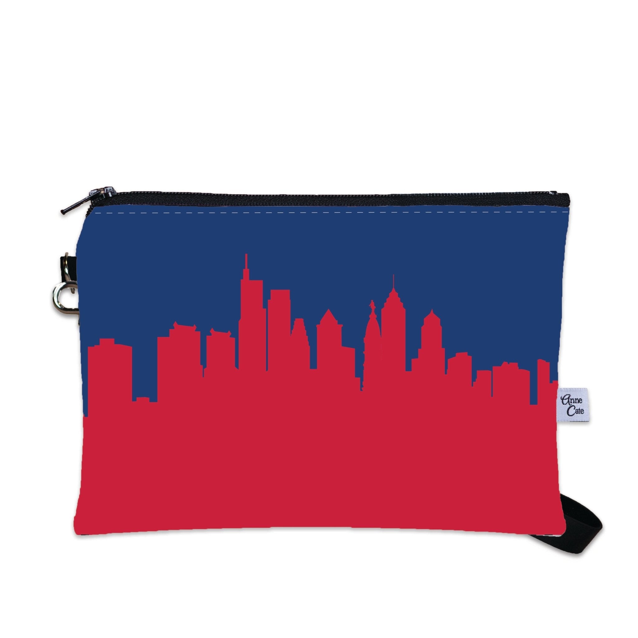 Philadelphia 76ers Basketball Arena Skyline Game Day Wristlet - Anne Cate