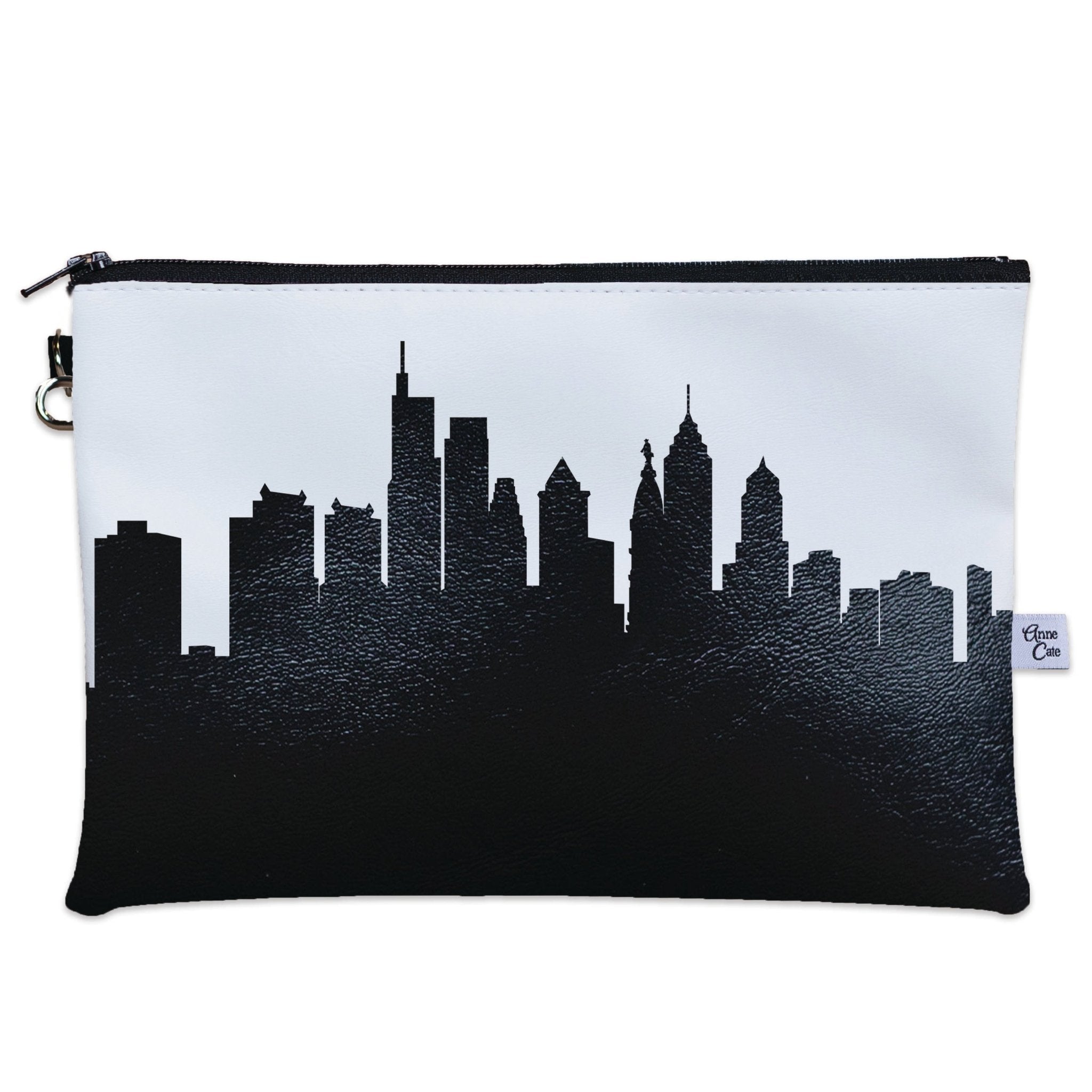 Philadelphia PA Skyline Wristlet Clutch Purse - Anne Cate