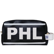 PHL (Philadelphia) City Abbreviation Travel Dopp Kit Toiletry Bag - Anne Cate