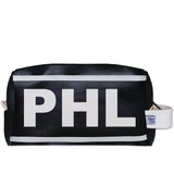 PHL (Philadelphia) City Abbreviation Travel Dopp Kit Toiletry Bag