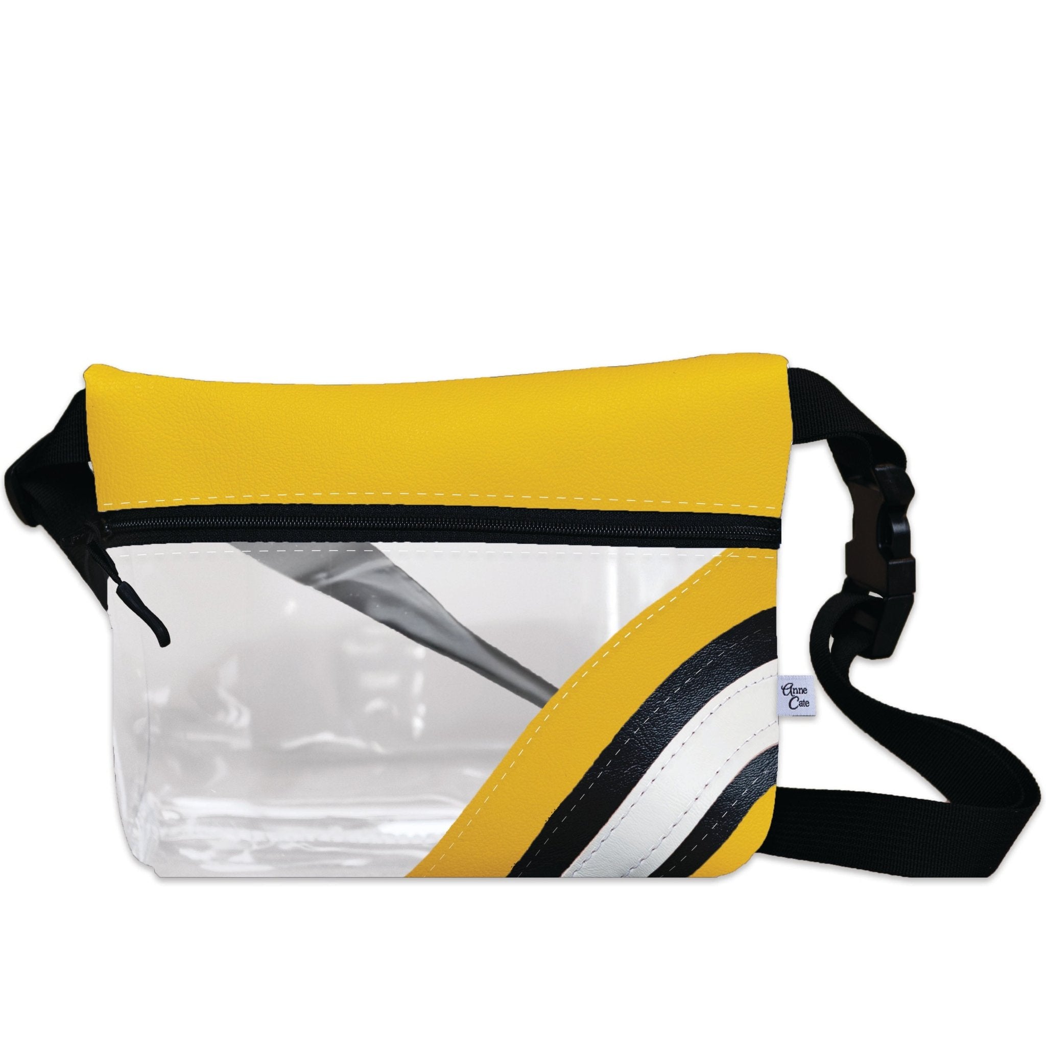 Pittsburgh Pirates Baseball Ballpark Clear Stripe Game Day Fanny Pack - Anne Cate