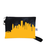 Pittsburgh Steelers Football Stadium Skyline Game Day Wristlet