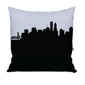 Portland OR Skyline Large Throw Pillow - Anne Cate