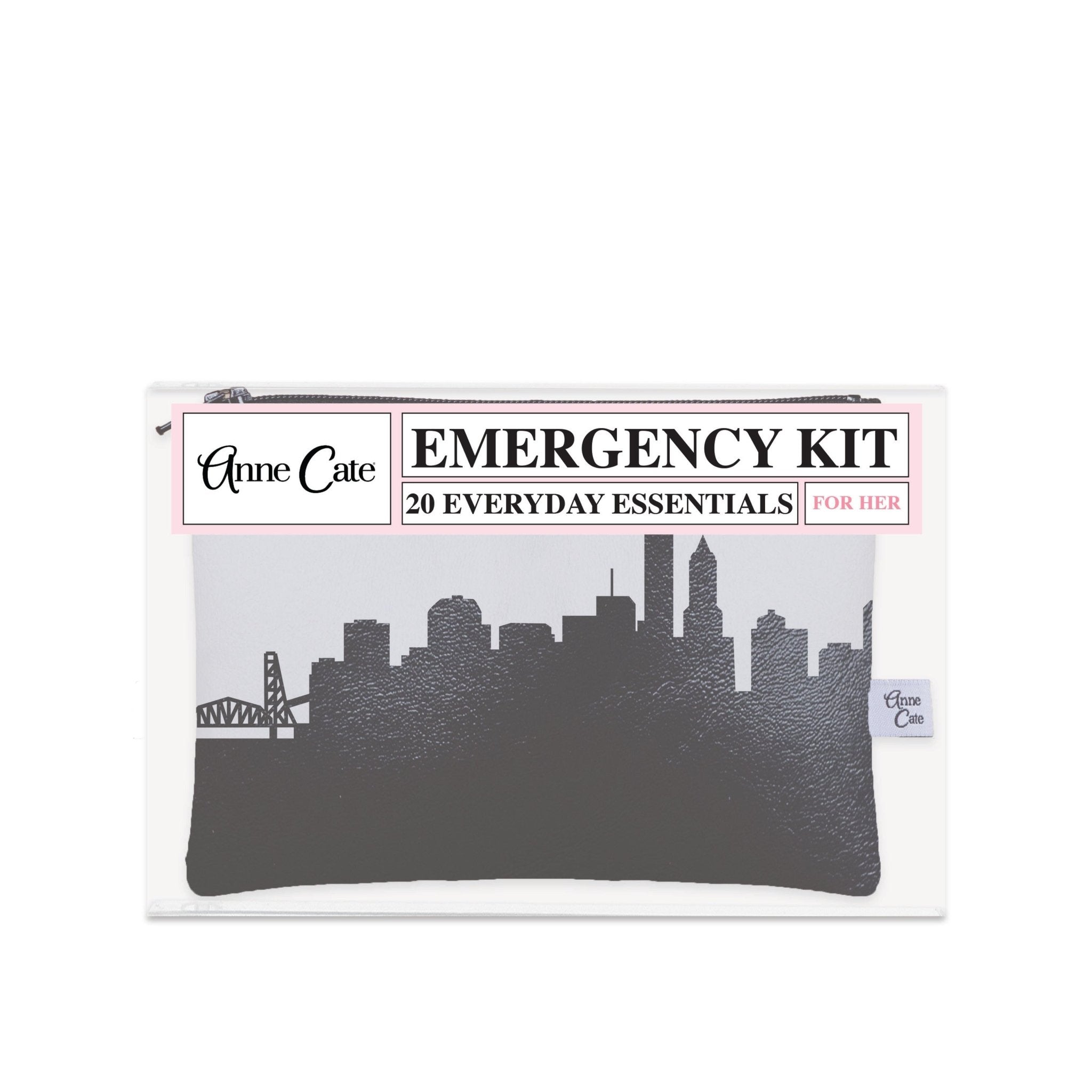 Portland OR Skyline Mini Wallet Emergency Kit - For Her - Anne Cate