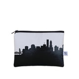 Portland OR Skyline Vegan Leather Mini Wallet