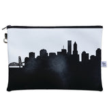 Portland OR Skyline Wristlet Clutch Purse