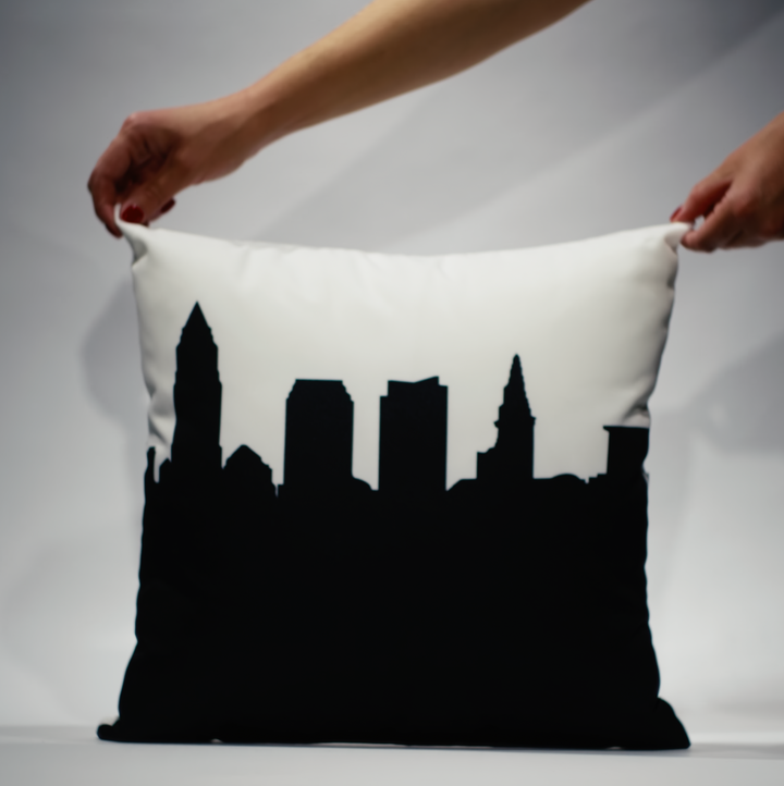 Skyline Throw Pillow Anne Cate