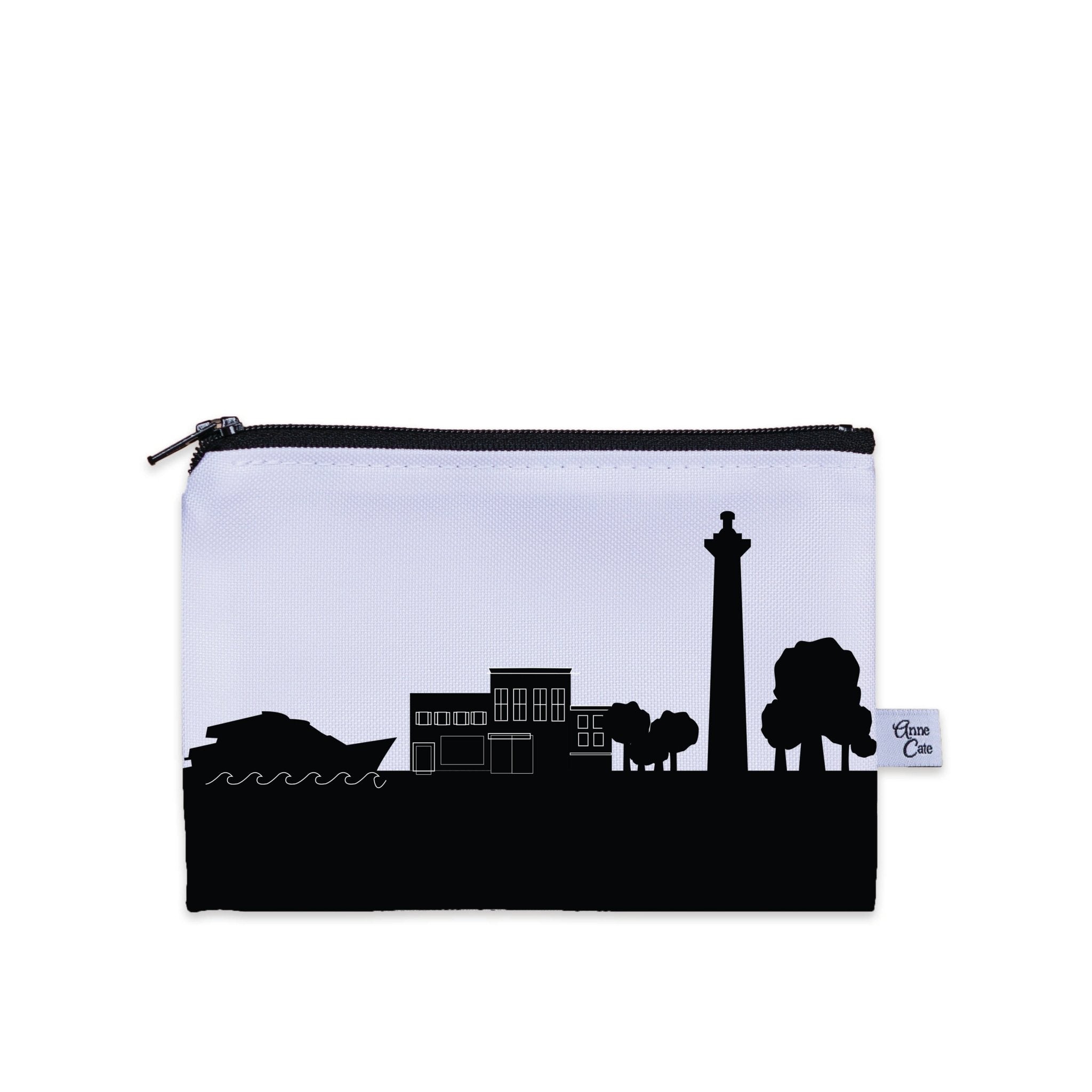 Put in Bay OH Skyline Canvas Mini Purse - Anne Cate