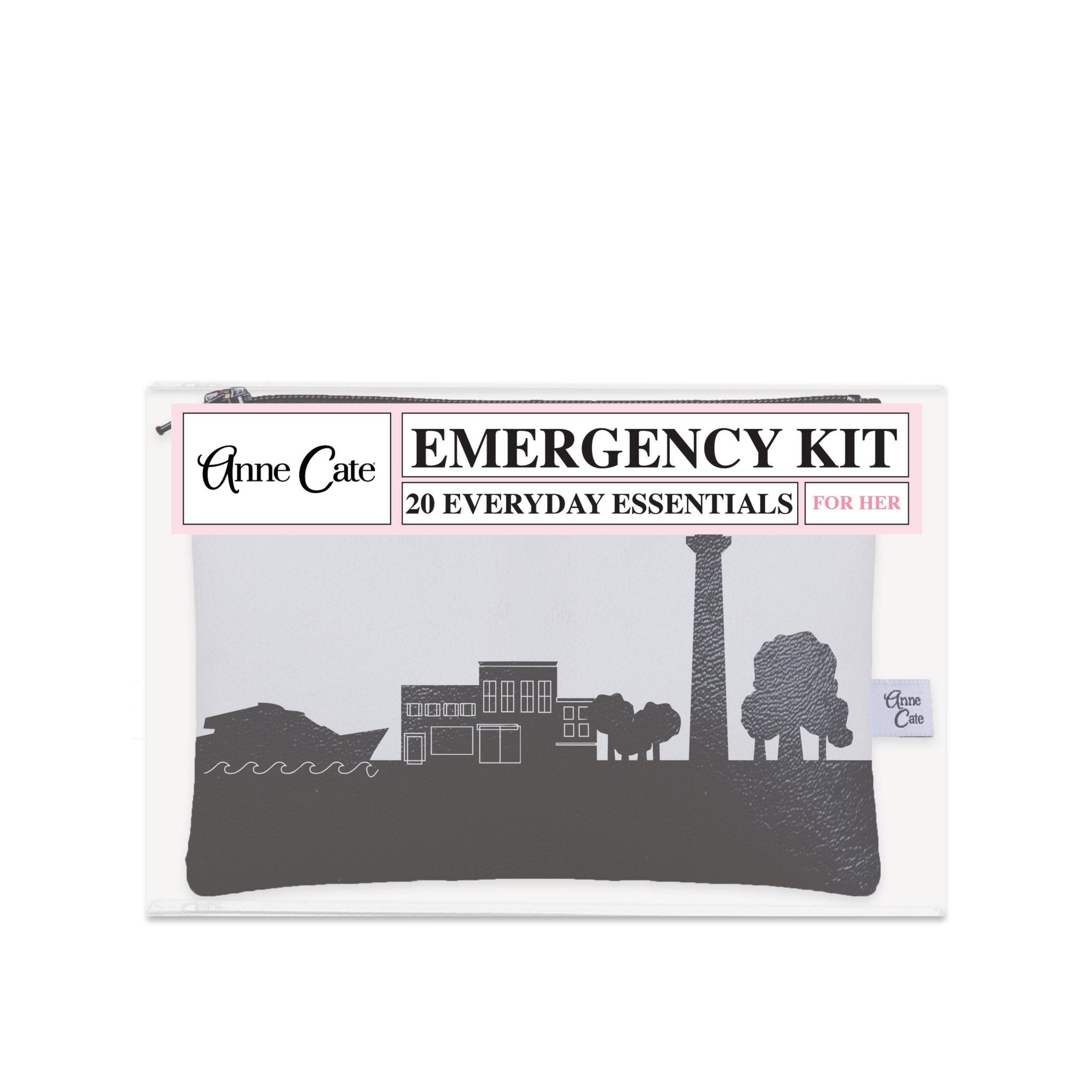 Put In Bay OH Skyline Mini Wallet Emergency Kit - For Her - Anne Cate
