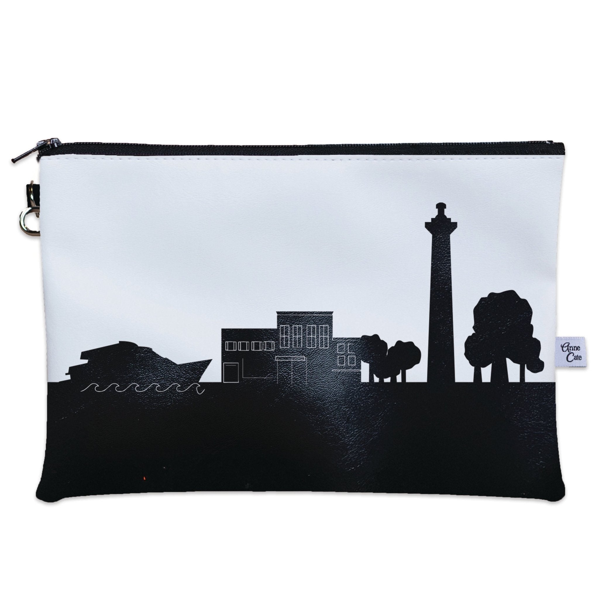 Put in Bay OH Skyline Wristlet Clutch Purse - Anne Cate