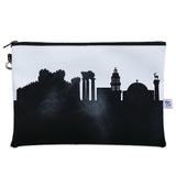 Rhodes Greece Skyline Wristlet Clutch Purse