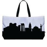 Rhodes Greece Skyline Weekender Tote