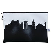 Rhodes Greece Skyline Wristlet Clutch Purse - Anne Cate