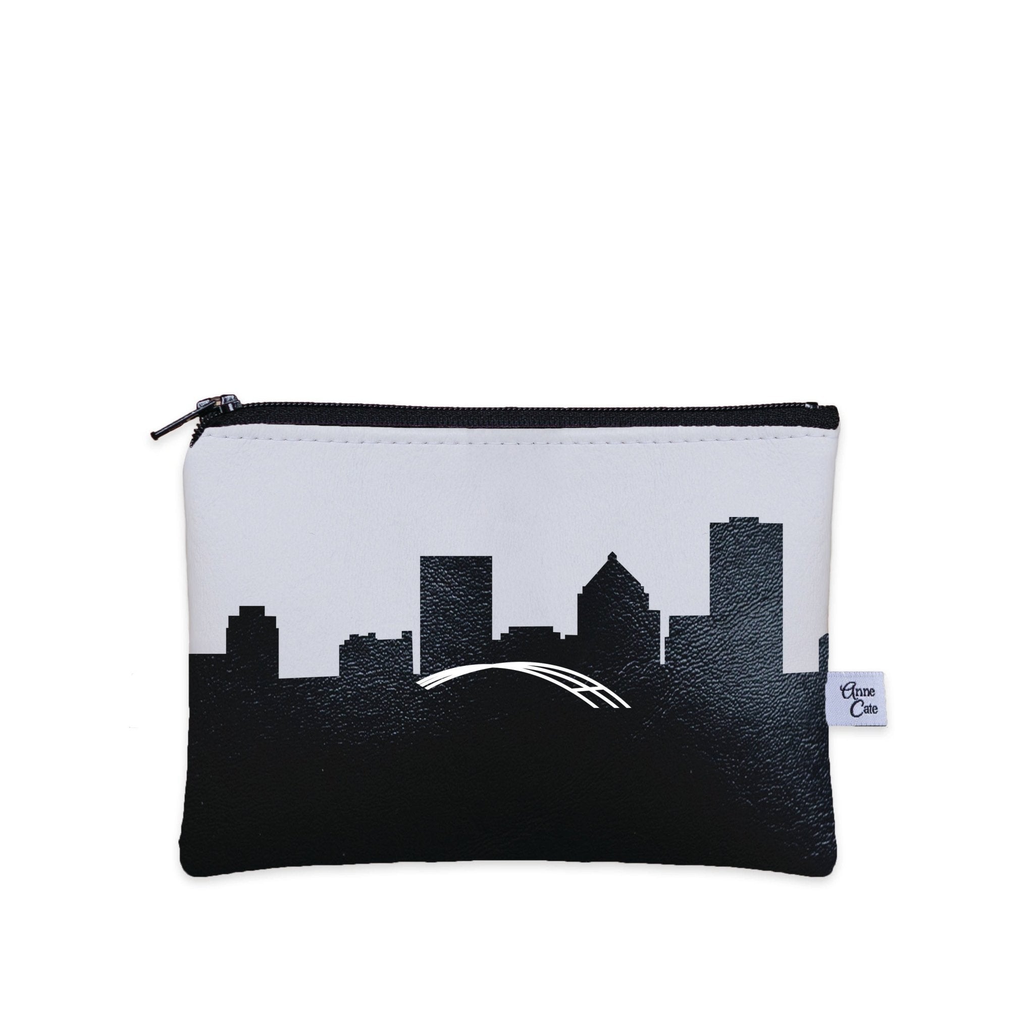 Rochester NY Skyline Vegan Leather Mini Wallet - Anne Cate