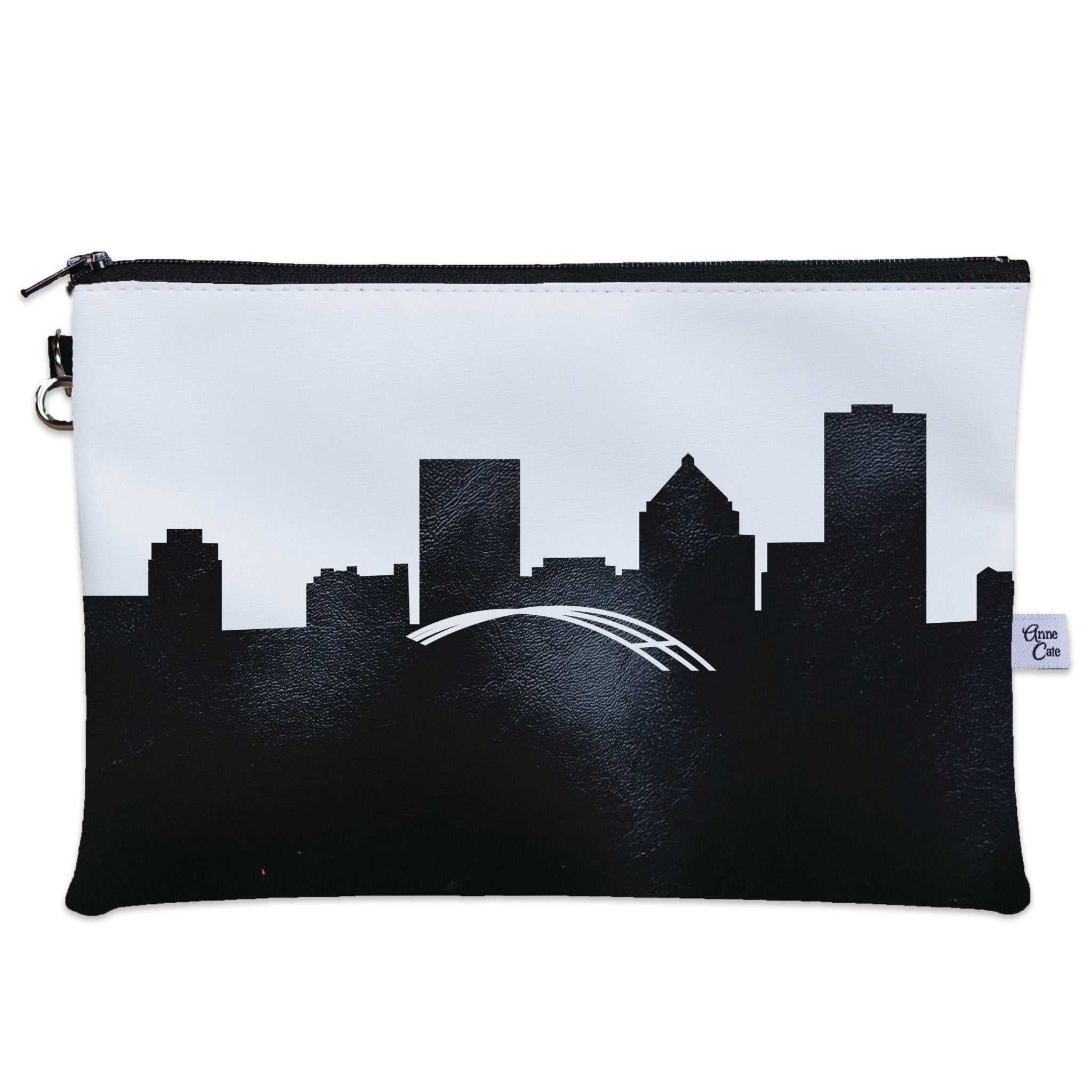 Rochester NY Skyline Wristlet Clutch Purse - Anne Cate