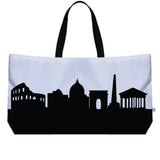 Rome Italy Skyline Weekender Tote