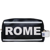 ROME City Abbreviation Travel Dopp Kit Toiletry Bag