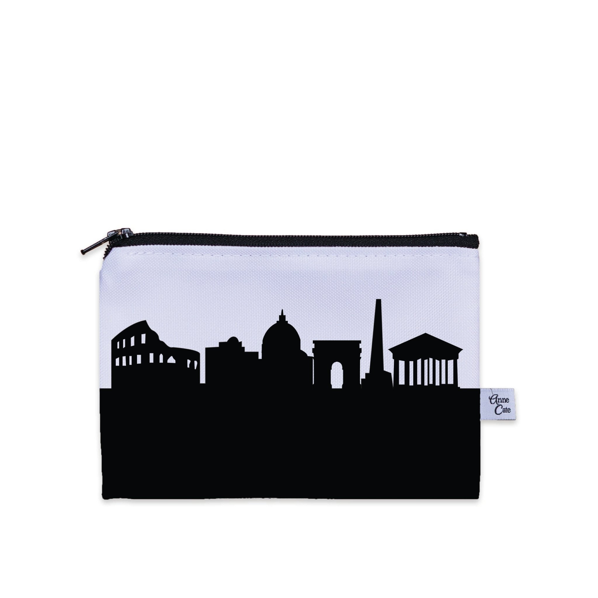 Rome Italy Skyline Canvas Mini Purse - Anne Cate