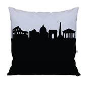 Rome Italy Skyline Large Throw Pillow - Anne Cate