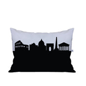 Rome Italy Skyline Lumbar Pillow - Anne Cate