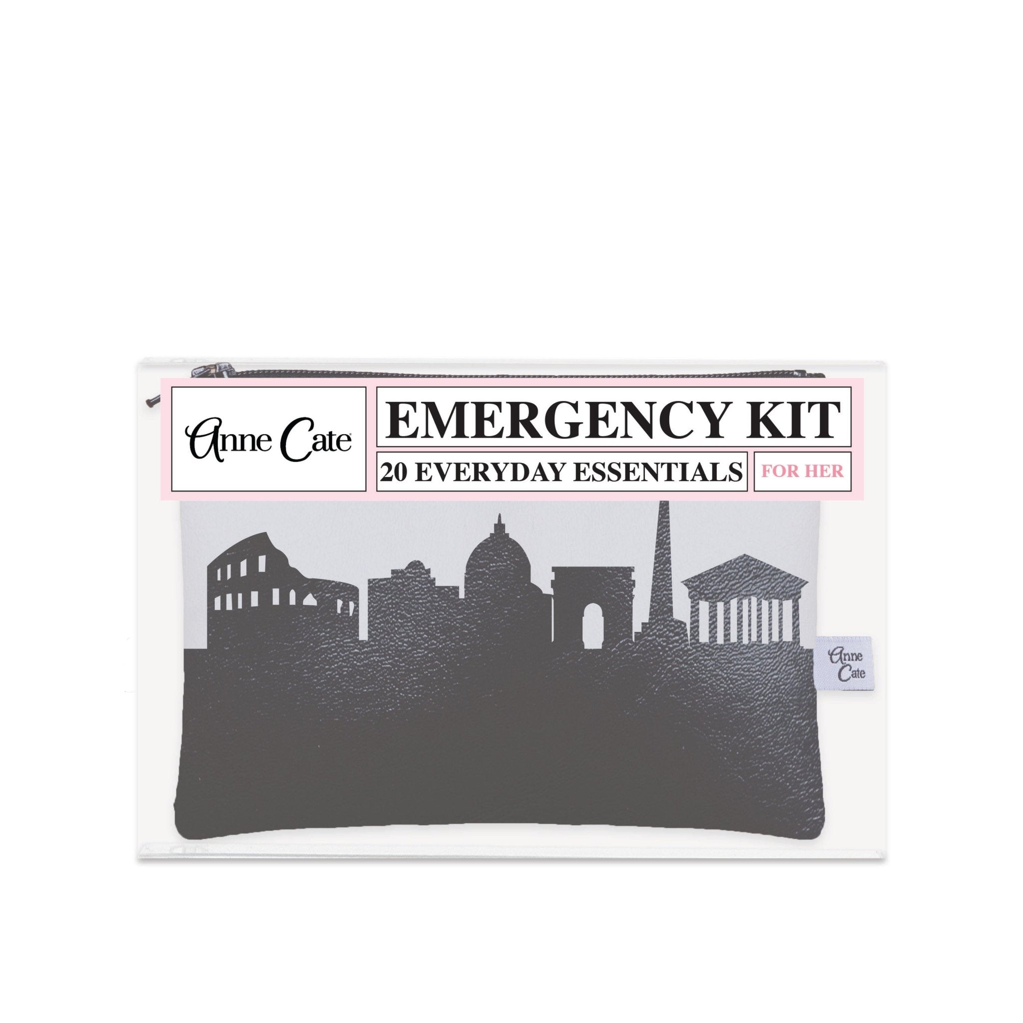 Rome Italy Skyline Mini Wallet Emergency Kit - For Her - Anne Cate