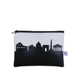 Rome Italy Skyline Vegan Leather Mini Wallet