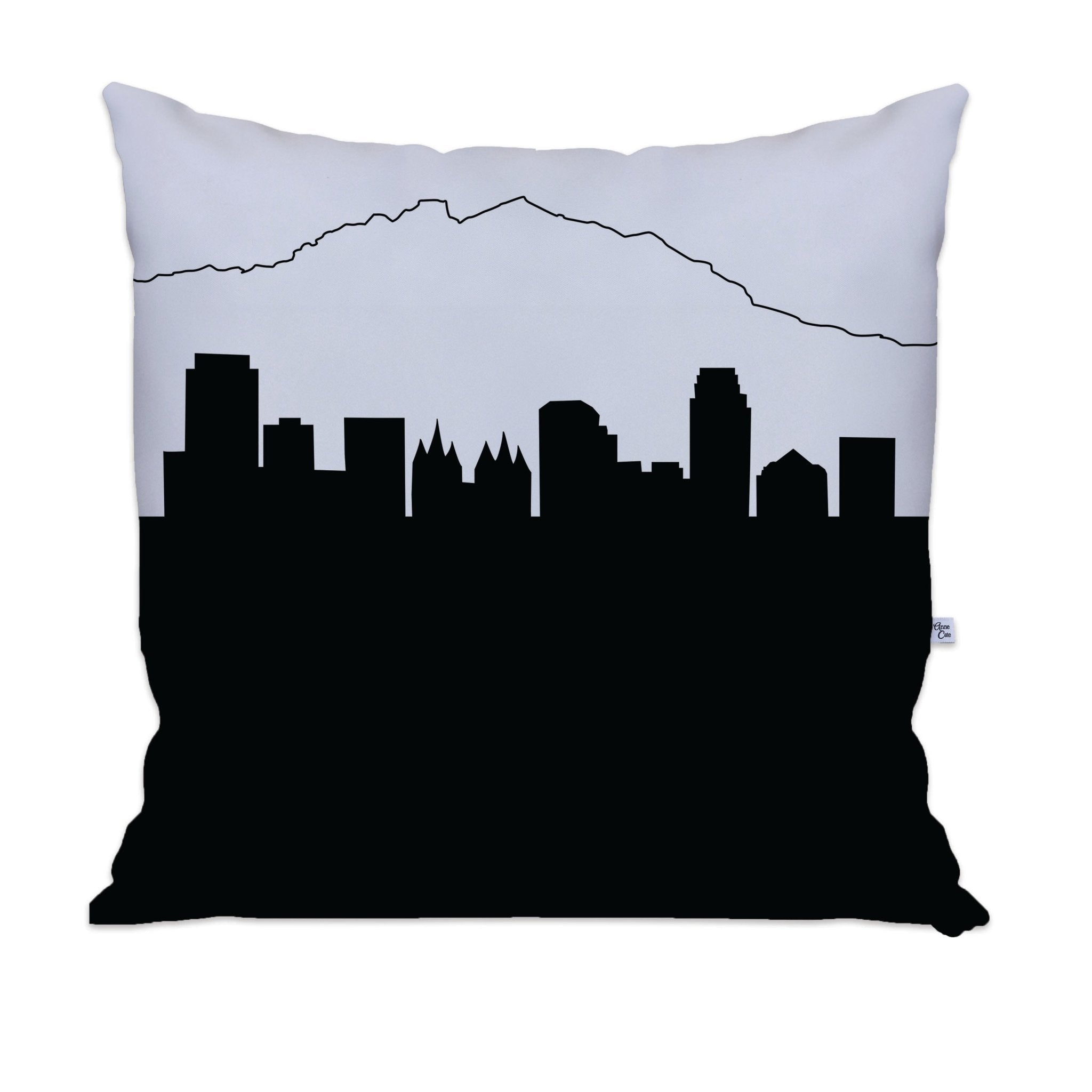 Salt Lake City UT Skyline Large Throw Pillow - Anne Cate