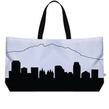 Salt Lake City UT Skyline Weekender Tote