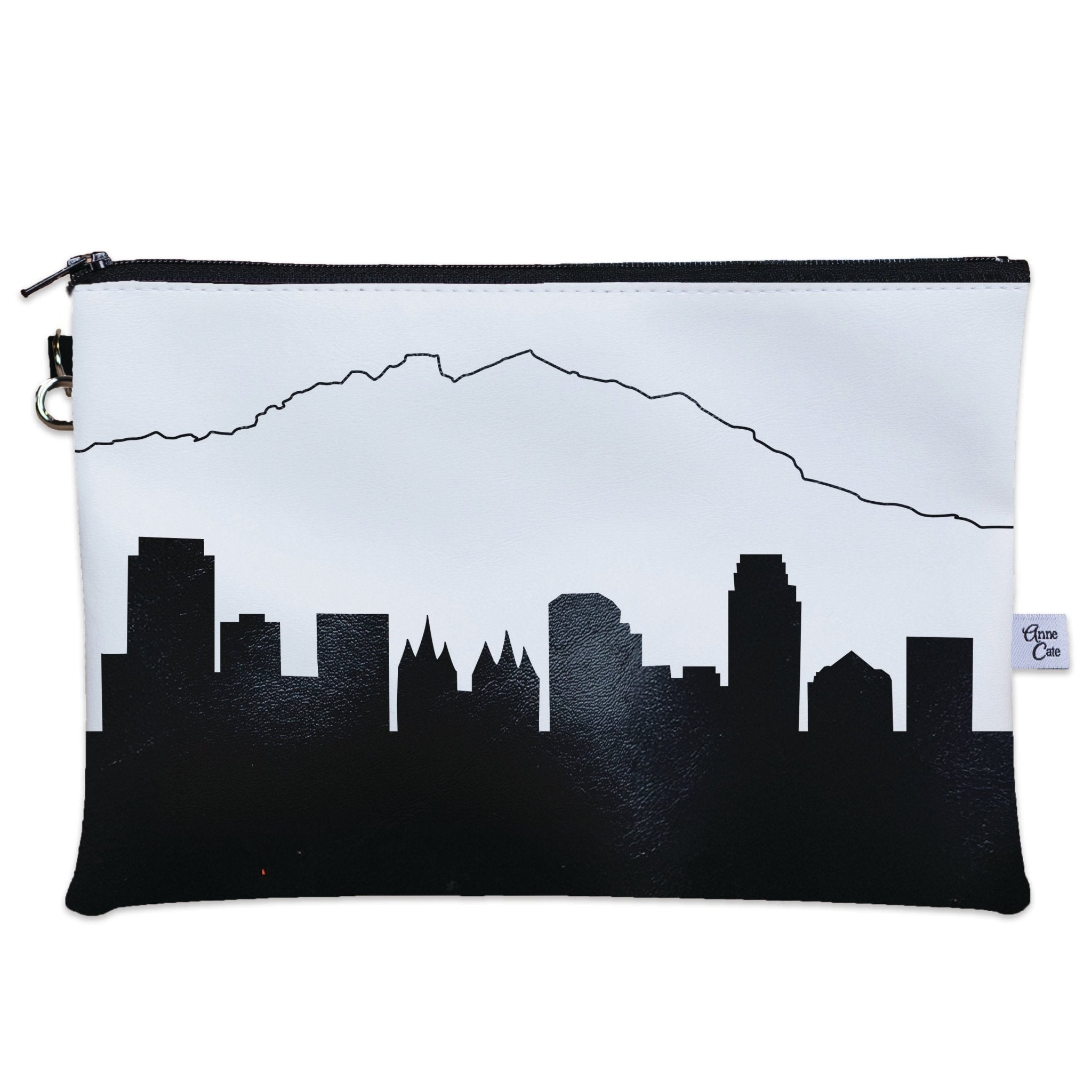 Salt Lake City UT Skyline Wristlet Clutch Purse - Anne Cate
