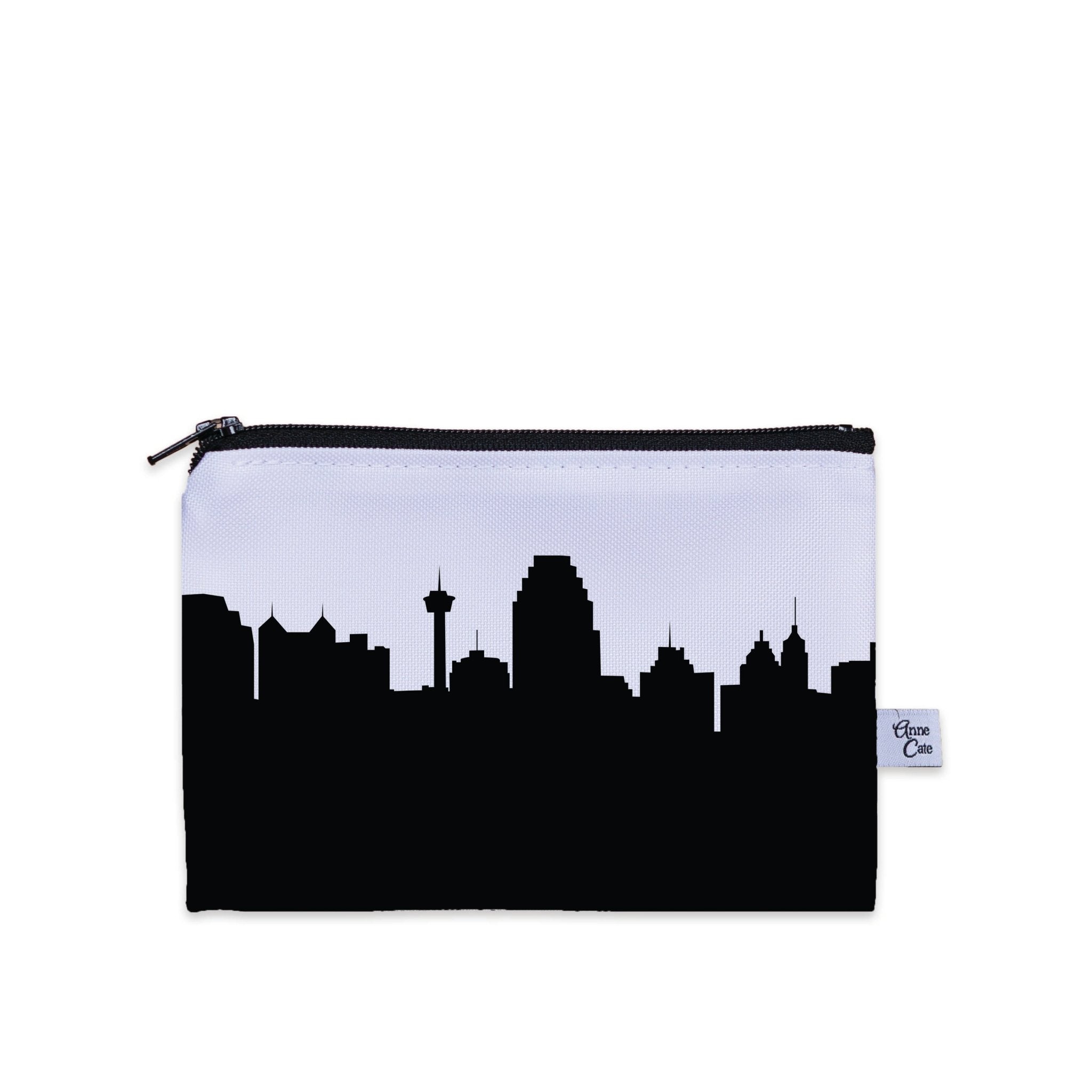 San Antonio TX Skyline Canvas Mini Purse - Anne Cate