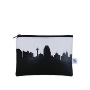 San Antonio TX Skyline Vegan Leather Mini Wallet - Anne Cate