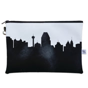 San Antonio TX Skyline Wristlet Clutch Purse - Anne Cate